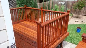Deck cleaning and sealing