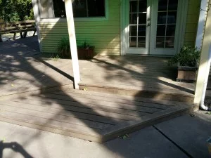 Deck cleaning and sealing in Chico, CA