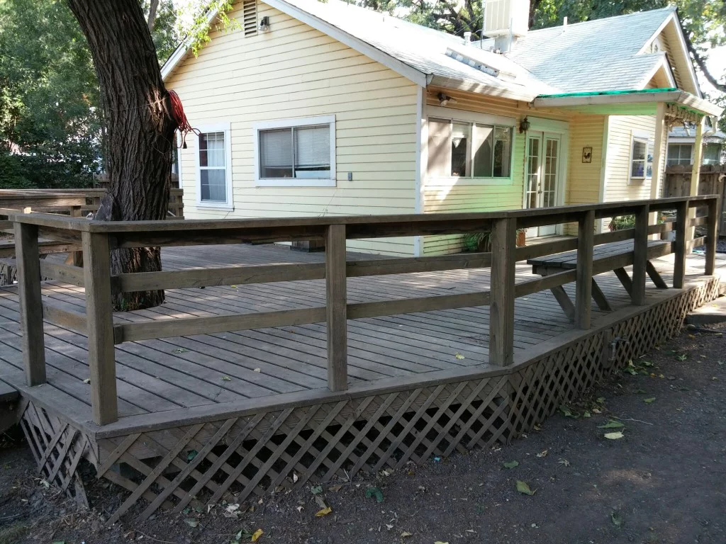 Deck cleaning and sealing in Chico, CA