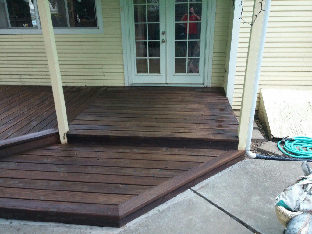 Deck cleaning and sealing in Chico, CA