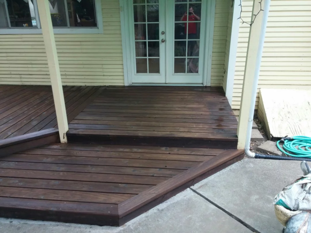 Deck cleaning and sealing in Chico, CA