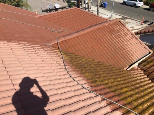 Tile Roof Cleaning in Natomas, CA